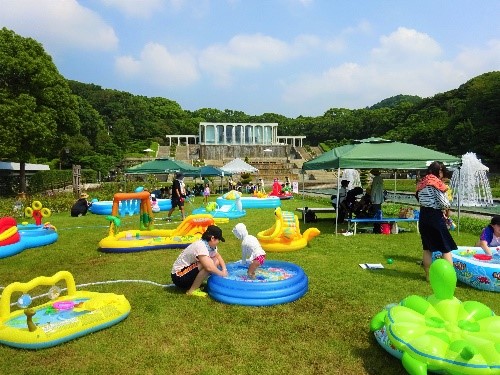 須磨離宮公園で思いっきり水遊びができるイベントが開催されるみたい 7 17 7 25 神戸ジャーナル