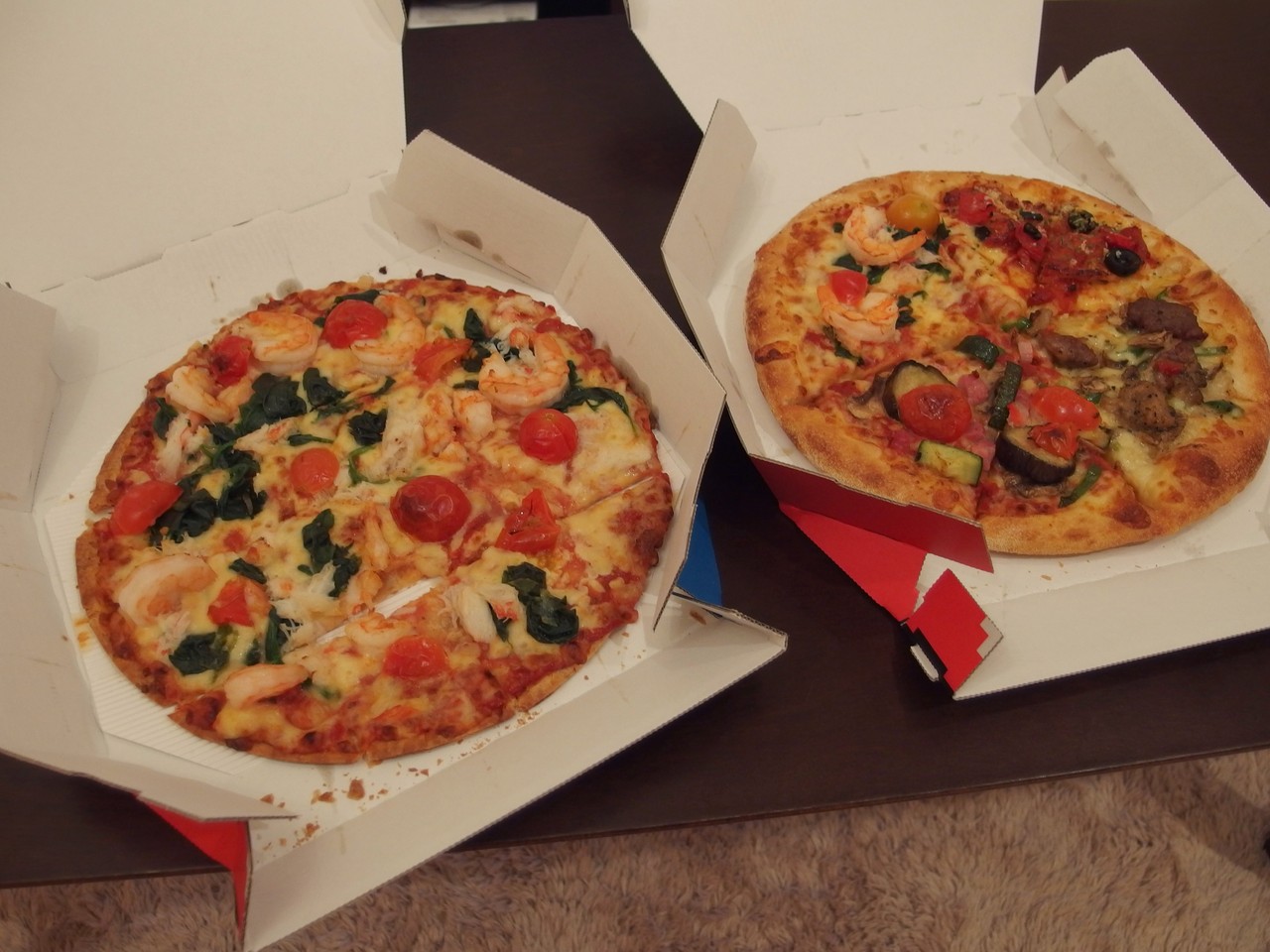 持ち帰りだと2枚目タダなので ドミノ ピザ で持ち帰りピザをしてみた 神戸ジャーナル