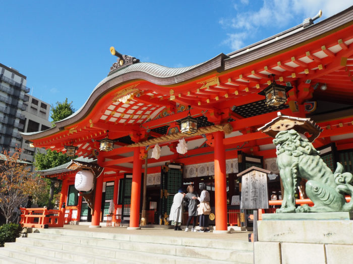 生田神社の21年初詣 出入口 分離 で 入場規制 する場合もあるそう おみくじは スマホ で 神戸ジャーナル