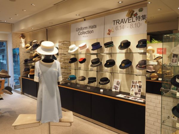 元SMAP中居くん着用の帽子も製作。神戸トアロードにある老舗帽子専門店「MAXIM（マキシン）」が『ユニフォームハット（制帽）』展示を初開催