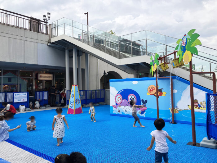 今年初登場、神戸アンパンマンミュージアム『水あそびひろば』を見てき