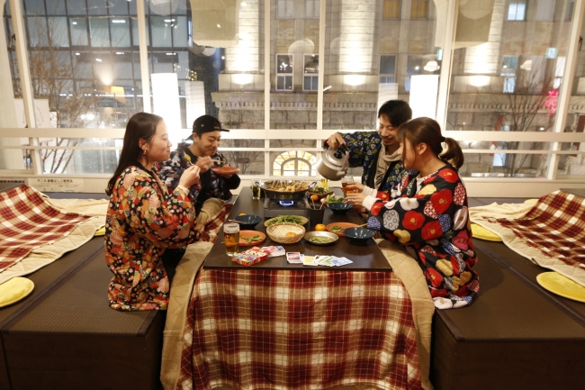 大丸神戸店ちかく カレーおでんが楽しめる こたつとおでん ってお店ができてる 一棟カフェ ニューラフレア の2階 神戸ジャーナル