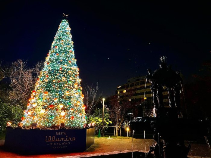 5年連続 関西no 1 のイルミネーション ネスタイルミナ でクリスマスイベントが開催されるみたい 11 12 25 ネスタリゾート神戸 神戸ジャーナル