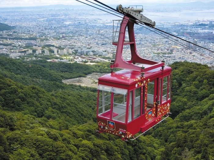 六甲山・摩耶山の「ケーブルカー・ロープウェー」が運休。六甲ケーブル 