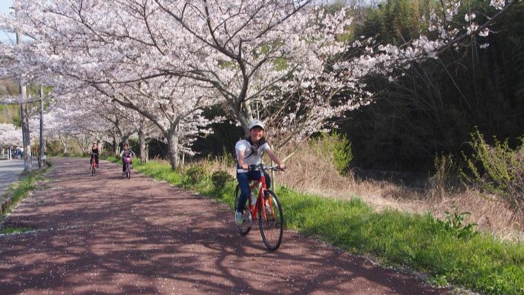 神出山田自転車道 シェアサイクル