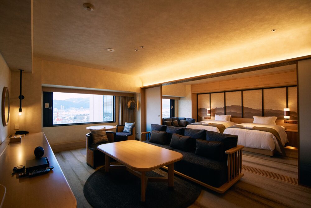 神戸ポートピアホテル エグゼグティブフロア リニューアル サウナ スイートルーム