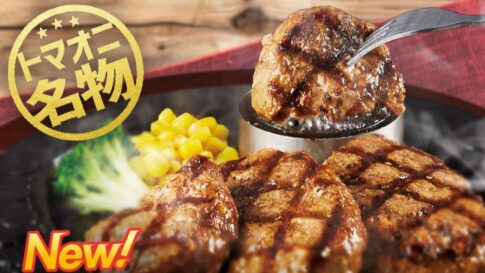 トマト＆オニオン 弾丸ハンバーグ ビフテキ