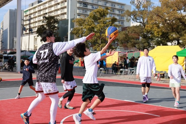 3x3 バスケットボール 3on 公式戦 神戸デュプロ EPIC DPRO メリケンパーク 神戸まつり