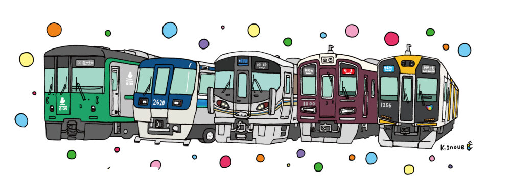 三宮鉄道フェスティバル 神戸阪急 電車
