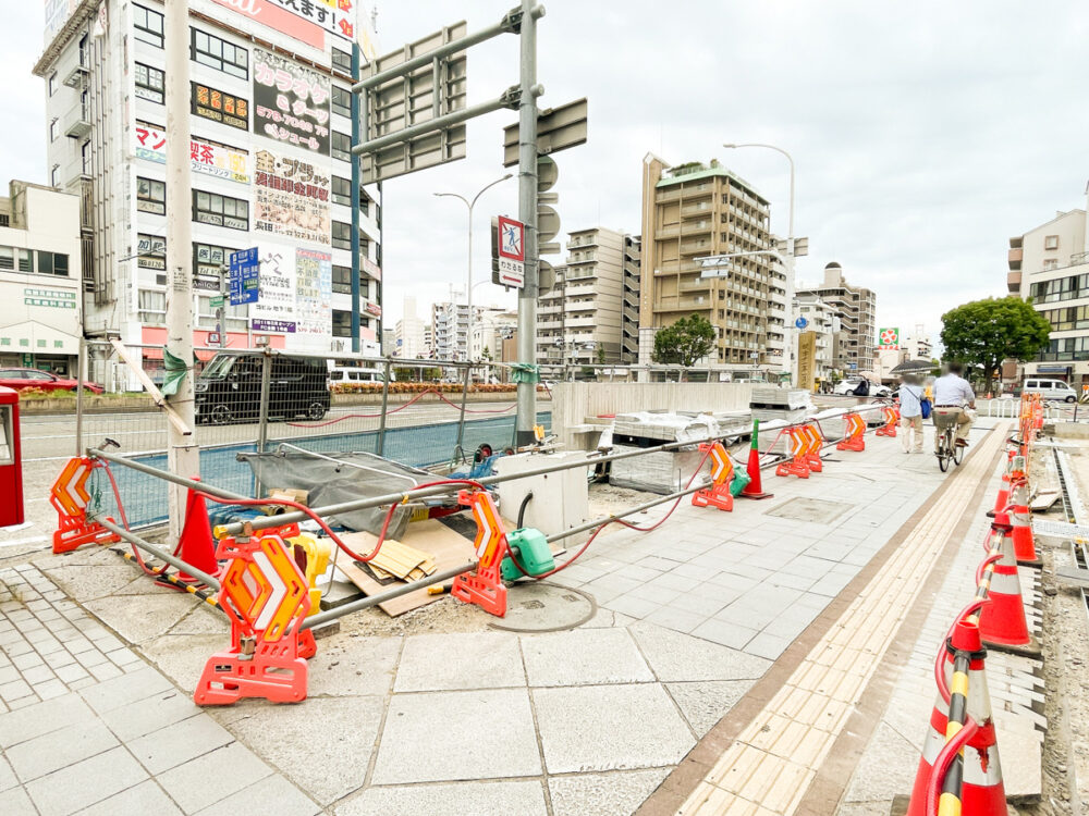 長田駅 再整備 駐輪場 再開発
