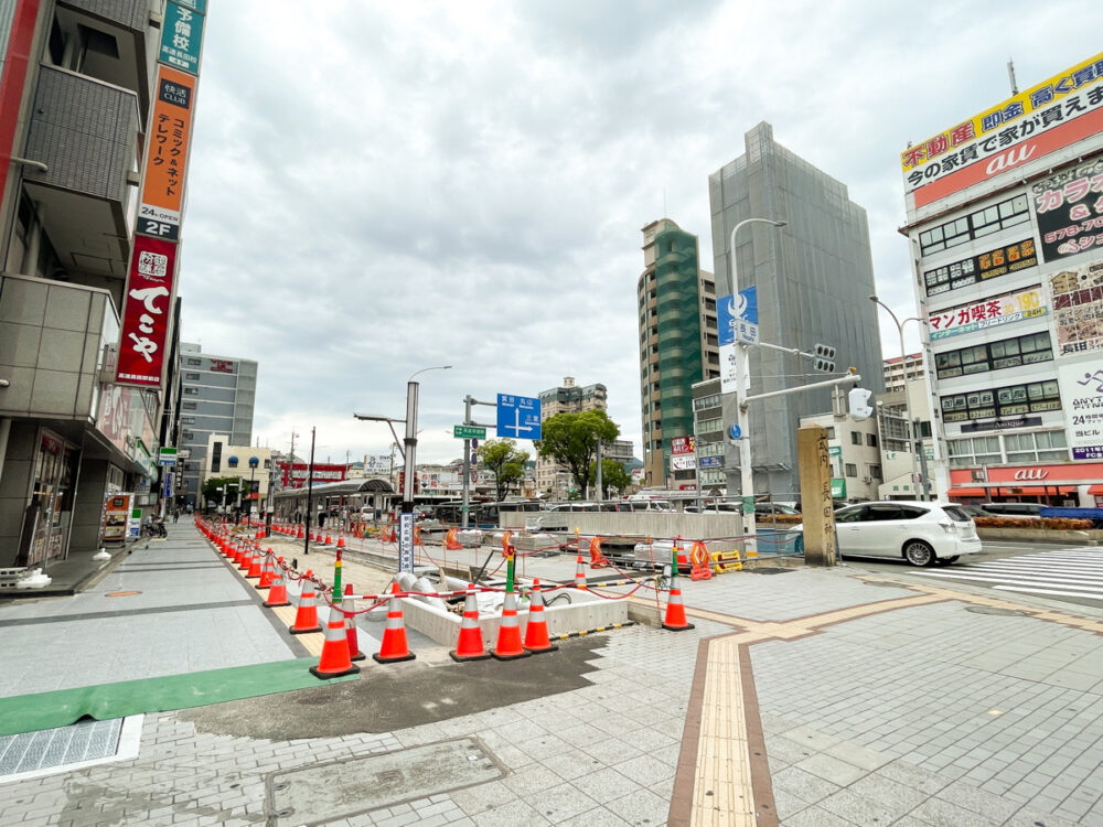 長田駅 再整備 駐輪場 再開発