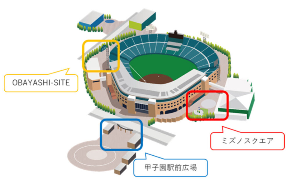 阪神甲子園球場 西宮 甲子園 フードイベント 肉祭 粉もん祭