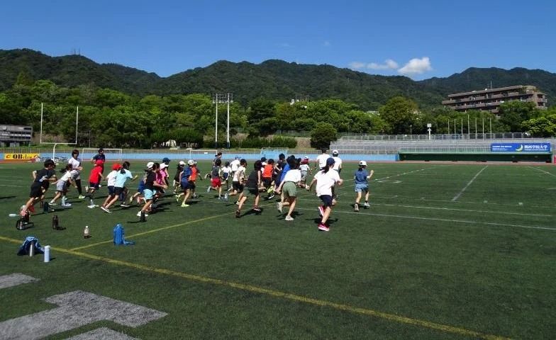 マラソン 日本代表 重友梨佐 ランニング教室 王子スタジアム