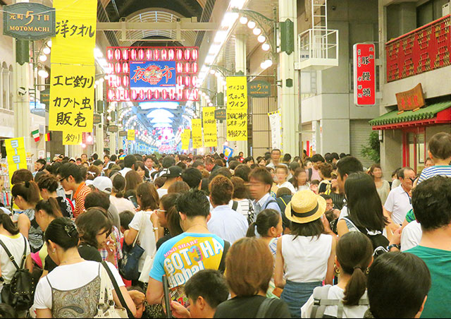 神戸元町商店街 元町夜市