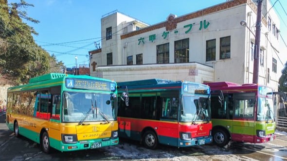 六甲山上バス 六甲摩耶スカイシャトルバス 値上げ バス 運賃