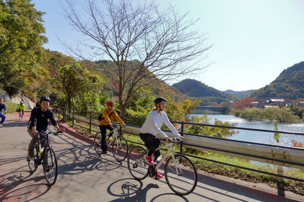 神出山田自転車道 サイクリング シェアサイクル