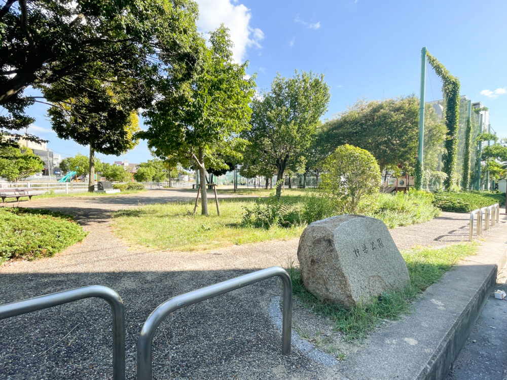 バスケットゴール コート 長田 神楽公園 神戸ストークス