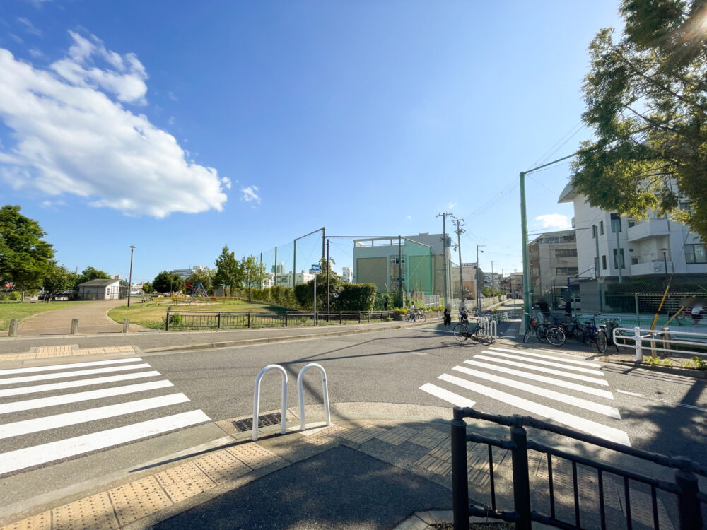 バスケットゴール コート 長田 神楽公園 神戸ストークス