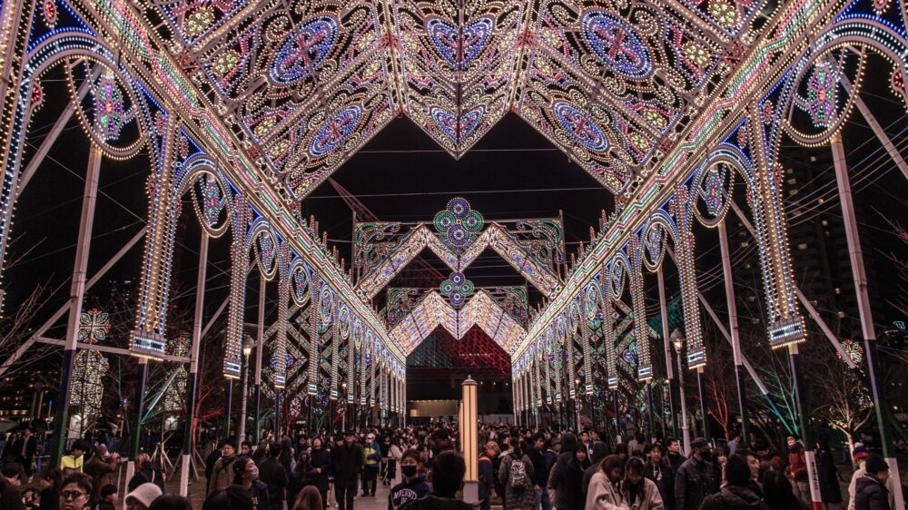 2025年 神戸ルミナリエ メリケンパーク 東遊園地 旧居留地