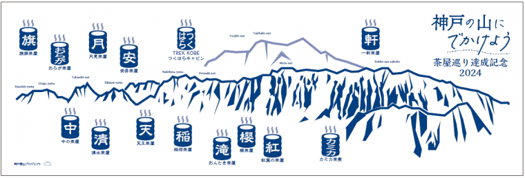 神戸登山プロジェクト「神戸の山にでかけようスタンプラリー」