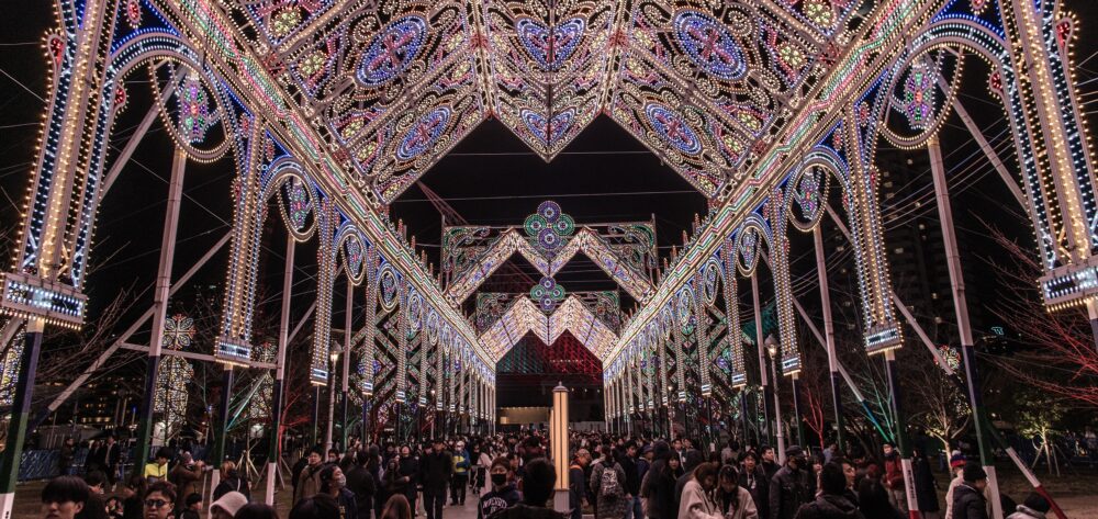 2025年 神戸ルミナリエ メリケンパーク 東遊園地 旧居留地