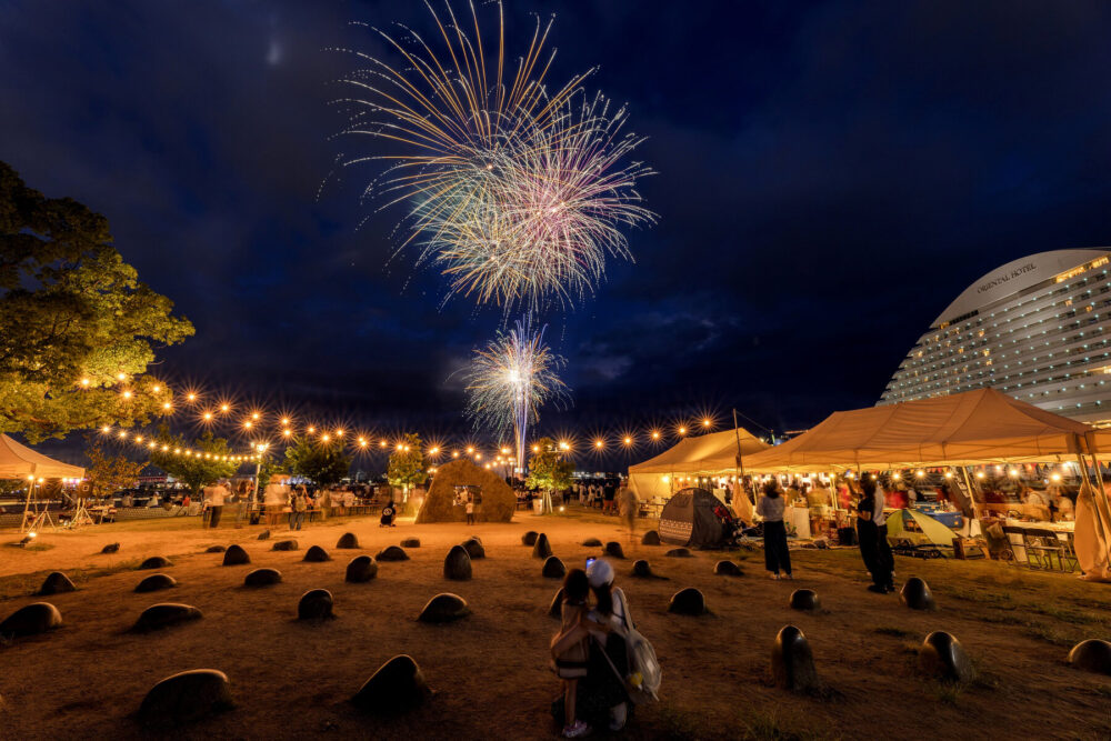 三宮 旧居留地 Kobe City Holidays ホリデイマーケット メリケンパーク 花火 クリスマス