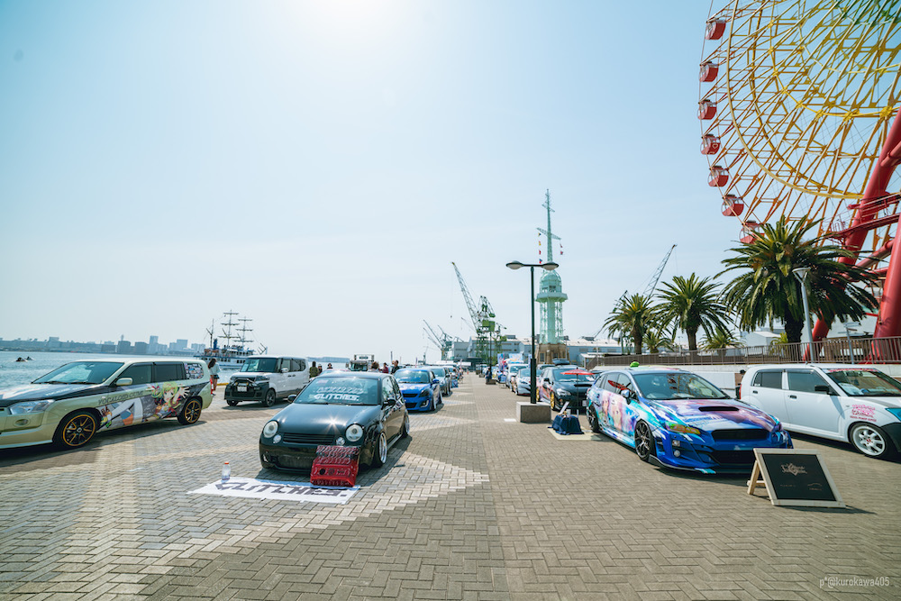 かみこす！ コスプレ サブカル 痛車 ハーバーランド 高浜岸壁