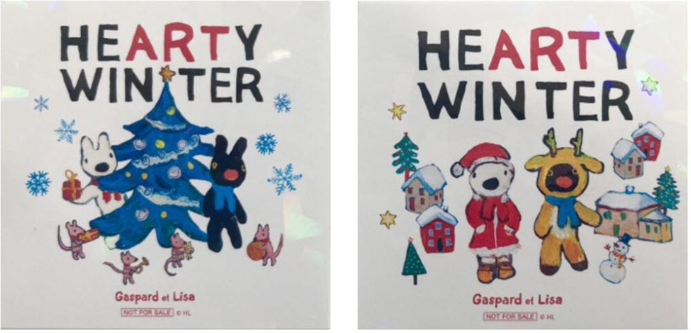 神戸阪急 HEARTY WINTER リサとガスパール ショップ イベント クリスマス