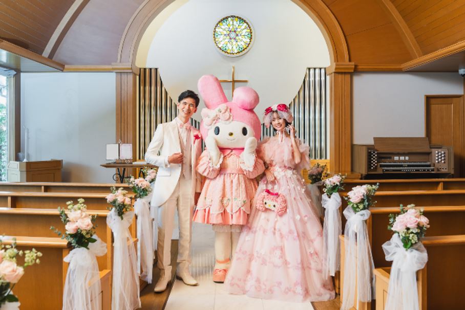 ホテルプラザ神戸 マイメロディ サンリオ ウェディング 結婚式