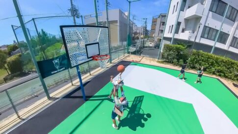 神戸市 バスケットボール バスケ ゴール 倍増 計画 プラン 子ども コート 3×3
