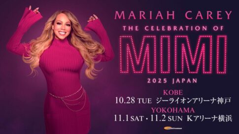 MARIAH CAREY THE CELEBRATION OF MIMI 2025 JAPAN マライア・キャリー 来日 日本 公演 ライブ ジーライオンアリーナ神戸 神戸 兵庫