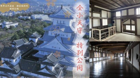 姫路城 春の特別公開 東小天守 乾小天守 西小天守 イの渡櫓 ロの渡櫓 ハの渡櫓