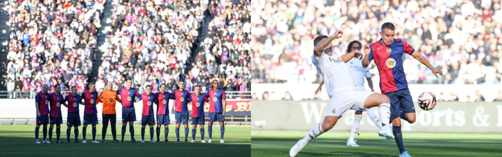 FCバルセロナ バルサ レアル・マドリード レアル クラシコ サッカー イニエスタ 神戸 ヴィッセル神戸 クラシコ・レジェンズ アリーナ神戸 ジーライオンアリーナ神戸