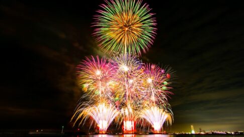 大阪 泉州夢花火 花火大会 泉南 SENNAN LONG PARK タルイサザンビーチ