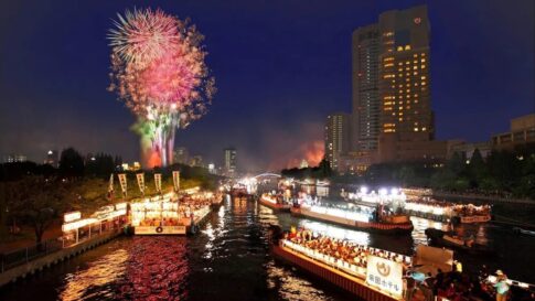 大阪天満宮 天神祭 日本三大祭り 大阪三大夏祭り 大阪