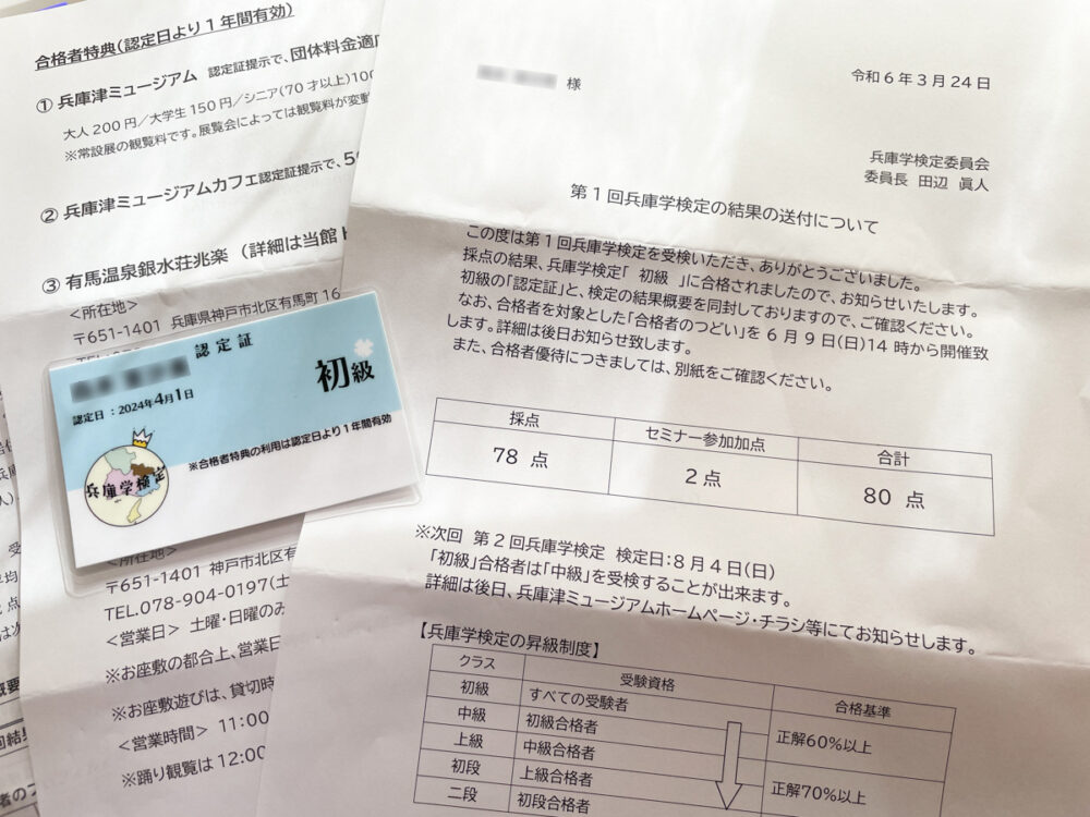 ご当地検定 兵庫県 兵庫学検定 兵庫津ミュージアム 神戸 兵庫 五国