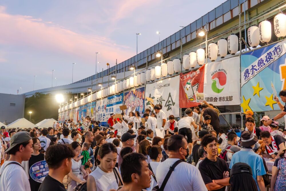 大阪 堺 堺大魚夜市 泉州夢花火 花火大会