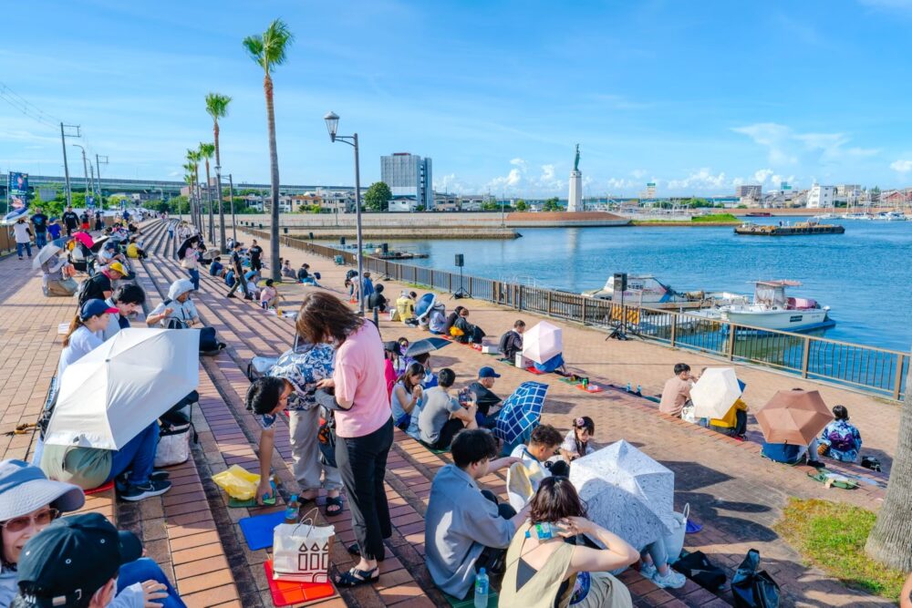 大阪 堺 堺大魚夜市 泉州夢花火 花火大会