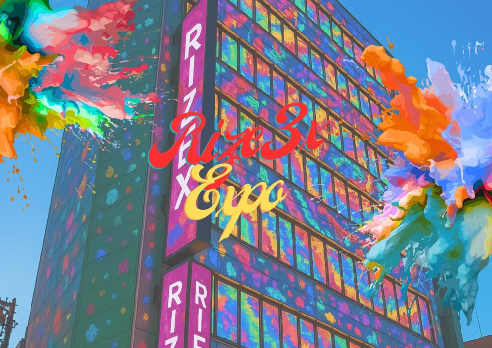 大阪 梅田 イベント アート カルチャー Web3 RIZE3x Expo 体験