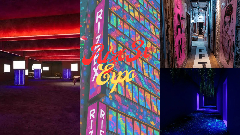 大阪 梅田 イベント アート カルチャー Web3 RIZE3x Expo 体験