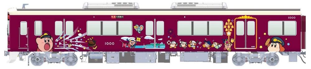 阪急 阪急電鉄 阪急電車 コラボ カービィ 星のカービィ 神戸線 宝塚線 京都線
