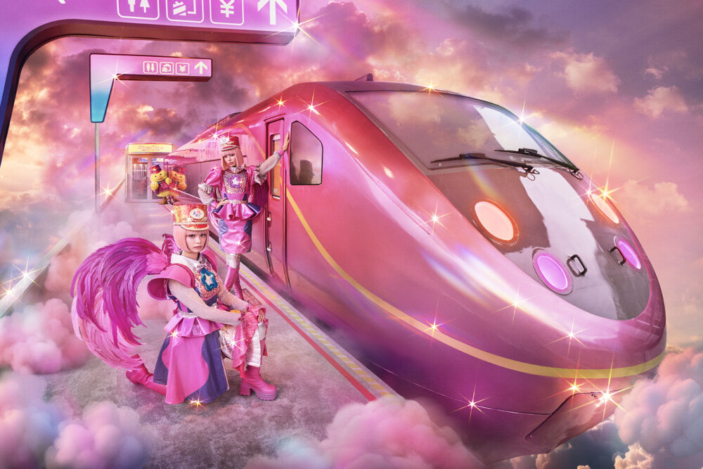 FUTURE TRAIN KYOTO DINER ＆ CAFE 京都 梅小路は井ライン レストラン サンダーバード 電車 鉄道 体験