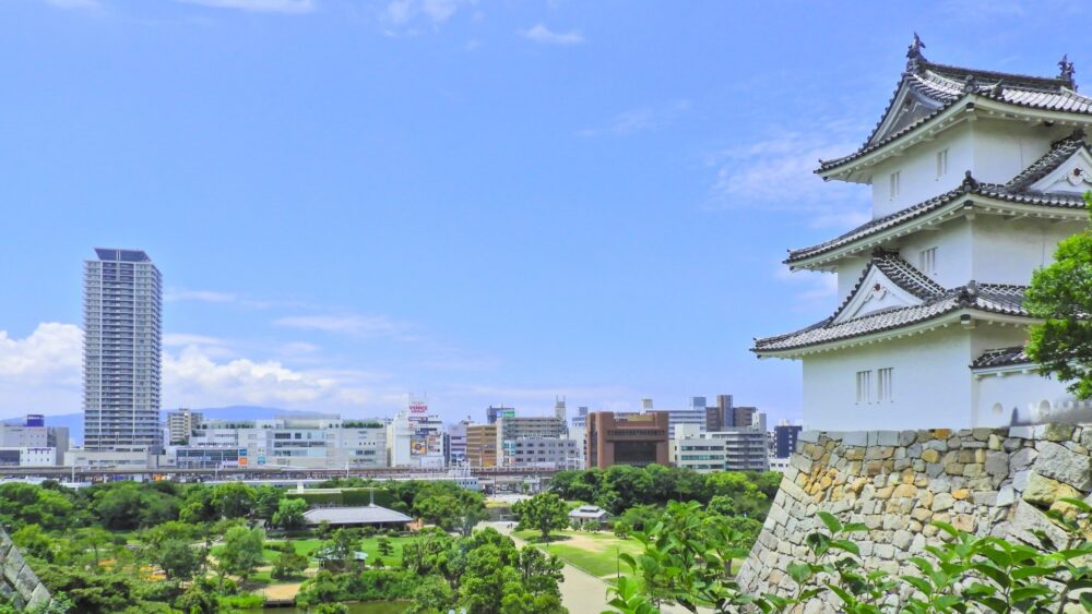 Photo AC 明石公園 明石城 明石 街並み