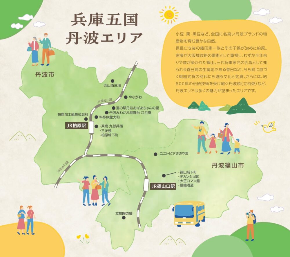 丹波 観光 兵庫 ツアー 体験 デカンショ 能