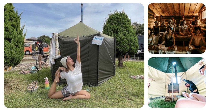 SUMA BEACH SAUNA 須磨ビーチサウナ 須磨海浜公園 サウナ ビーチ イベント リトアニア ドイツ フィンランド ヨガ アウフグース タイ