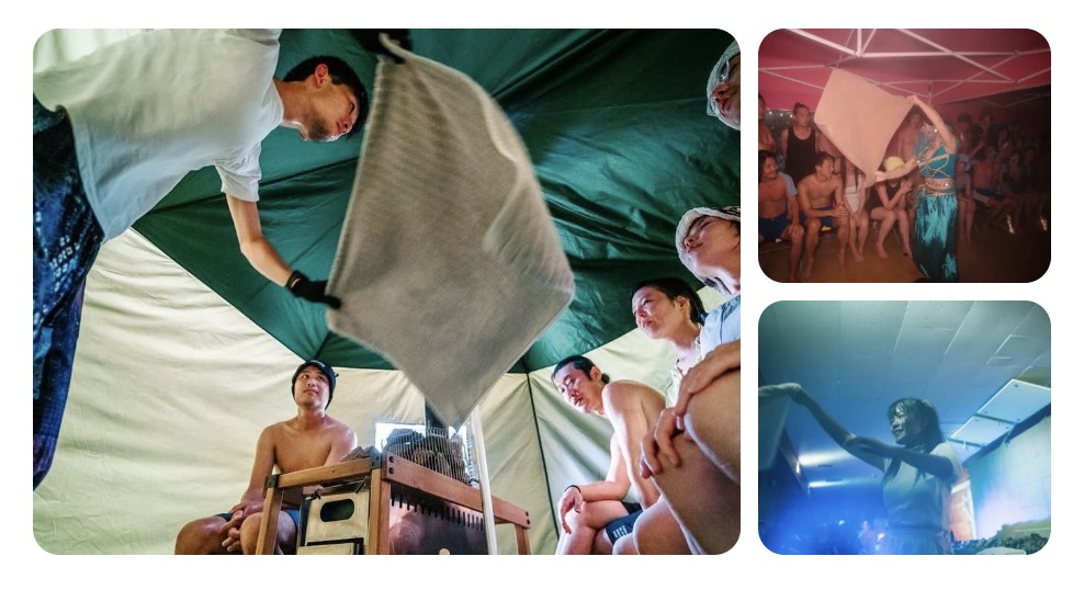 SUMA BEACH SAUNA 須磨ビーチサウナ 須磨海浜公園 サウナ ビーチ イベント リトアニア ドイツ フィンランド ヨガ アウフグース タイ