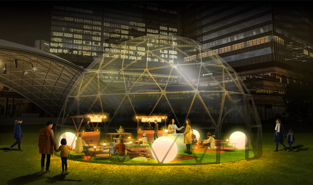 グラングリーン大阪 グランフロント大阪 うめきた 大阪 クリスマス ミッフィー イルミネーション サンタクロース イベント