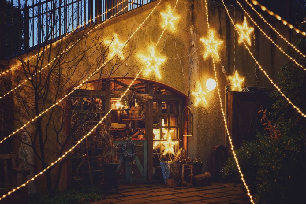 神戸布引ハーブ園 新神戸 神戸 北野 クリスマスマーケット クリスマス イルミネーション ライトアップ クリスマスツリー