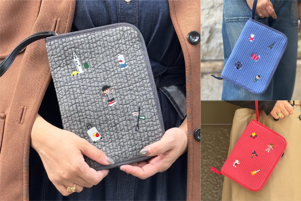 ファミリア familiar pionunnal ピオヌンナル 神戸 コラボ バッグ ポーチ ケース 限定