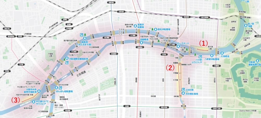 OSAKAリバーファンタジー 大阪 中之島 イベント